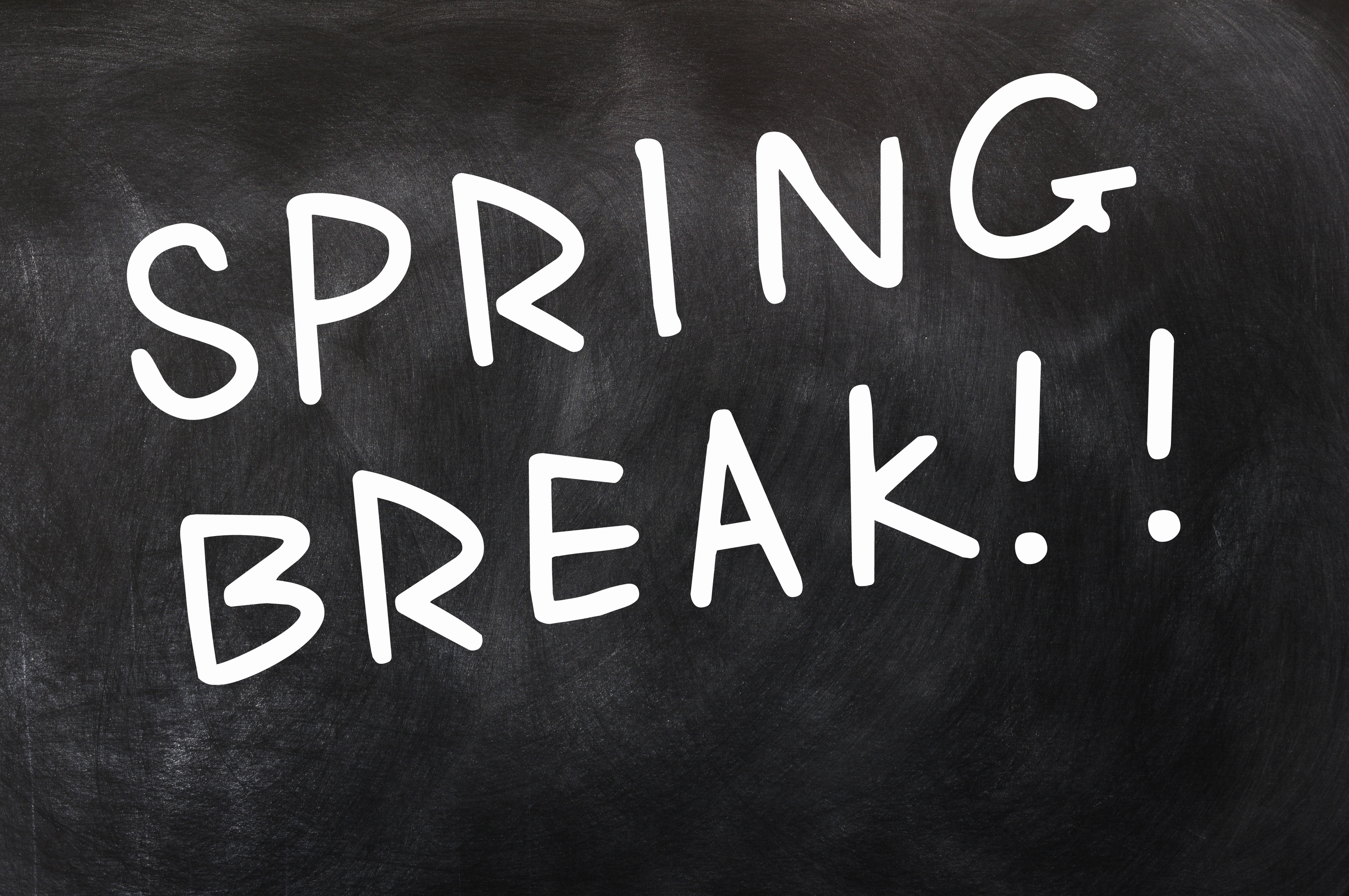 spring break graphic