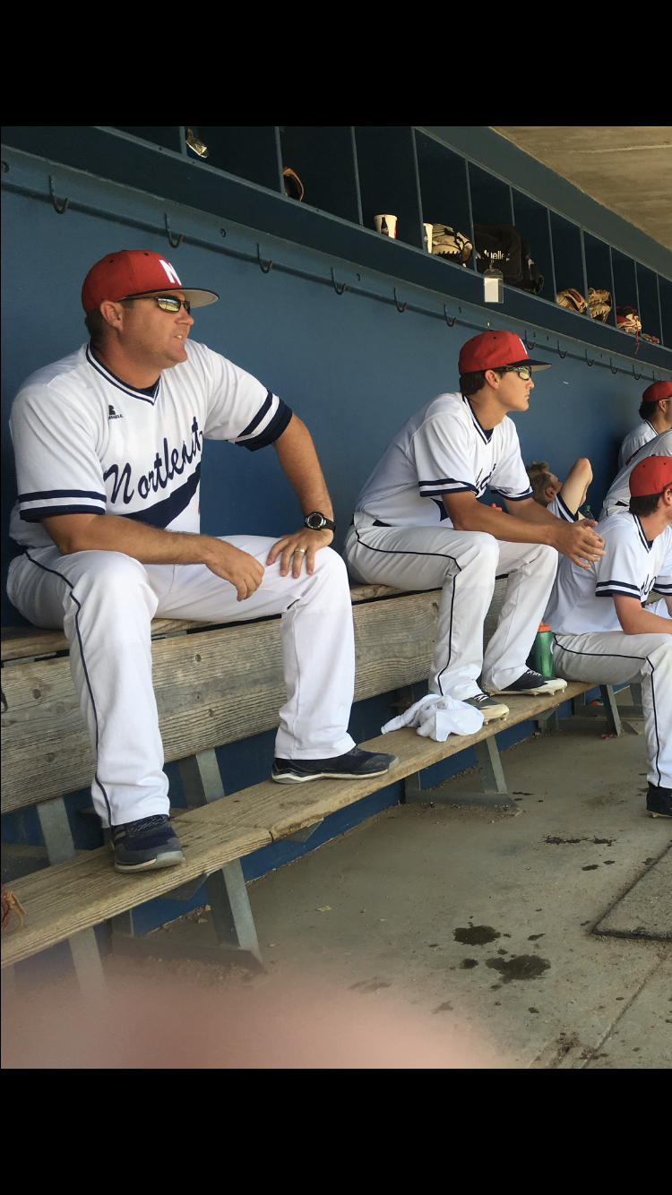 coach morgan in dugout