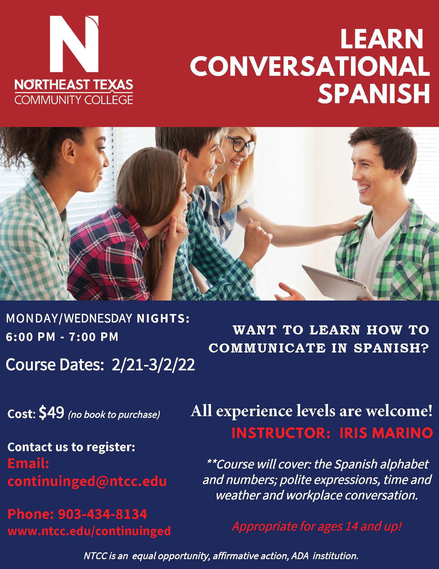 Learn Conversational Spanish