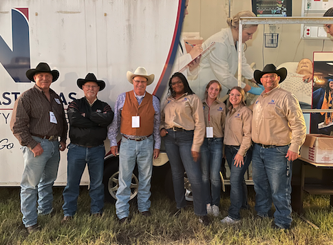 athletic trainers at rodeo