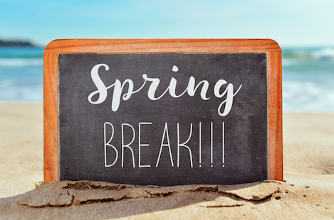 spring break graphic