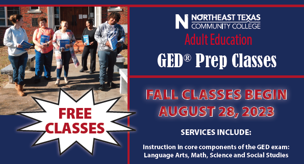 GED flyer header