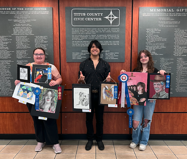 fair winners with their art