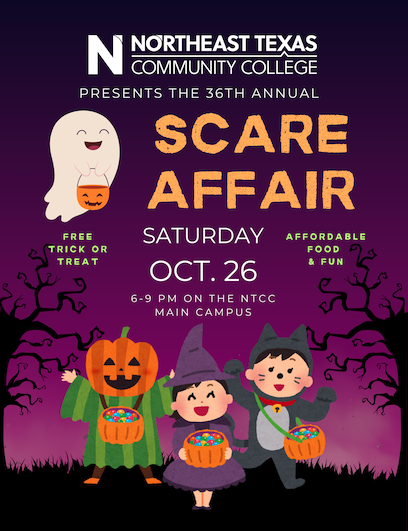 scare affair flyer