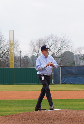 clinton first pitch