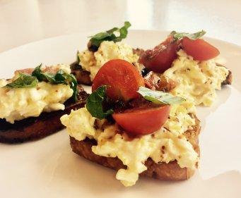 Deviled Egg Salad Sandwiches