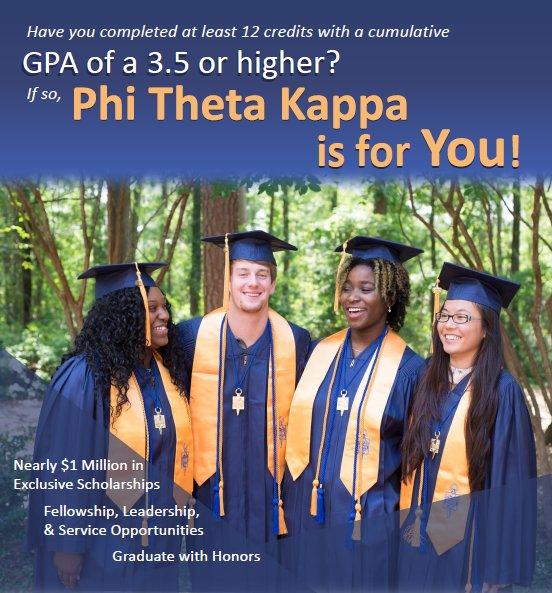 Phi Theta Kapp is  for You!