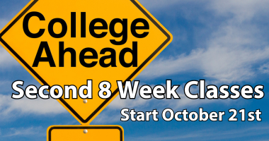 College Ahead - Second 8 Weeks Starting October 21st