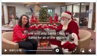 santa video