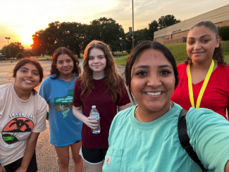 small group selfie