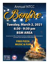 bonfire flyer