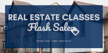 REAL ESTATE CLASSES SALE GRAPHIC