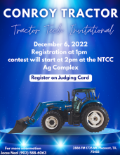 tractor tech invitational poster