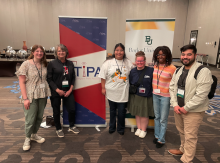 Students at TIPA convention