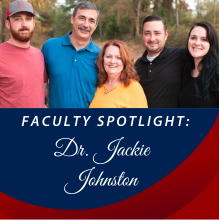 faculty spotlight Jackie Johnston