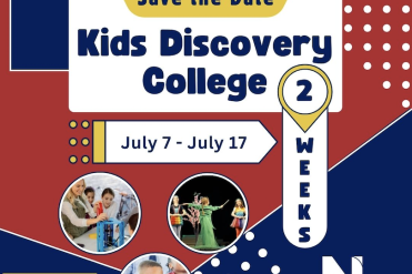 Kids college graphic